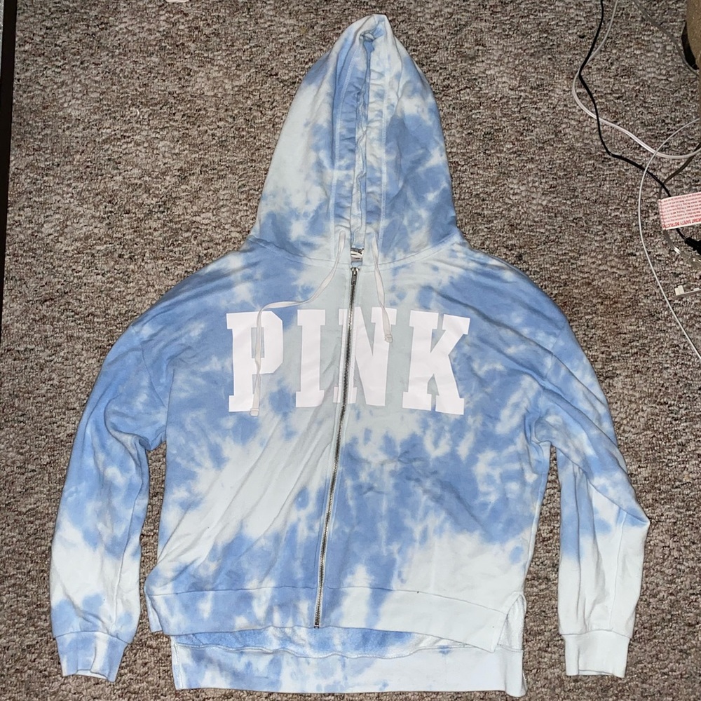 Victoria’s Secret pink zip up hoodie